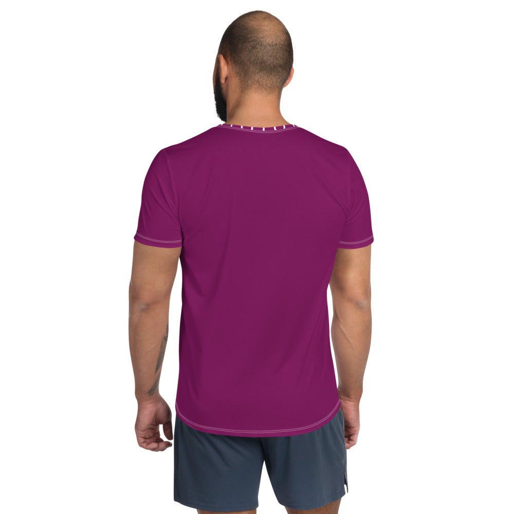 All-Over Print Men's Athletic T-shirt - Caunoco