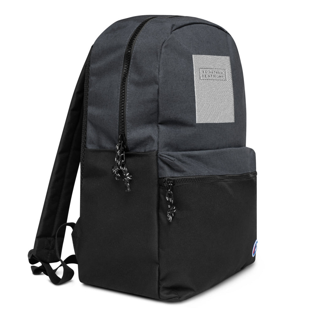 Embroidered Champion Backpack - Caunoco