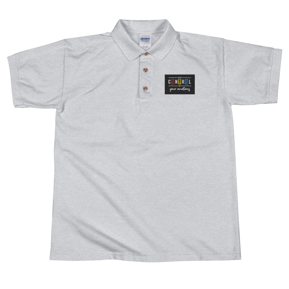 Embroidered Polo Shirt - Caunoco
