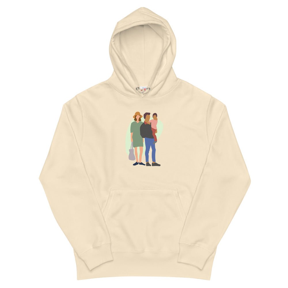 French terry pullover hoodie - Caunoco